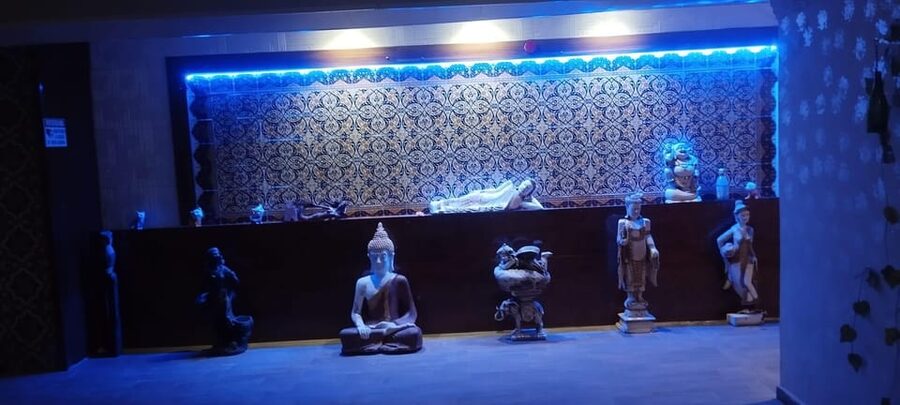 Turkish Bath and Aloevera Massage Dr. Fish with Transfers. - Coffee mask and Doctor Fish finish the visit