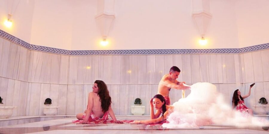 Turkish Bath Hamam The Real One Authentic & Original Bodrum - The sauna, scrub, and foam massage in detail