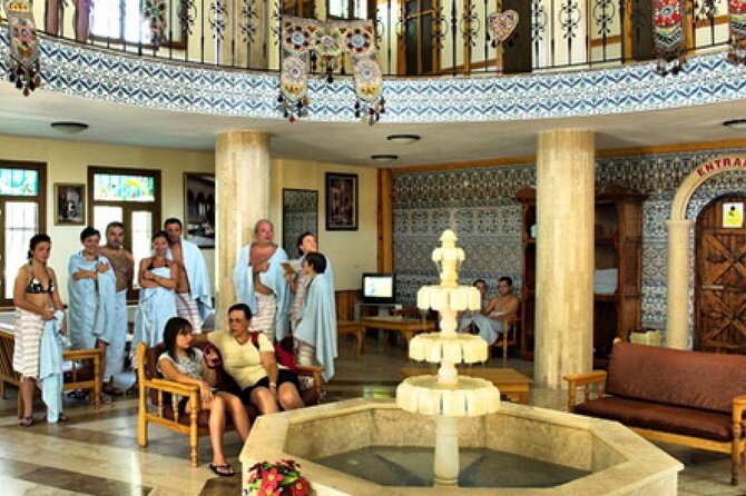 Turkish Bath Service - Hamam Experience in Kusadasi - Inside the hamam: heat, marble, and water