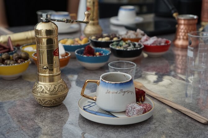 Turkish Coffee on Sand Workshop: Fortune Telling & Gift Set - The fortune-telling ritual after your last sip